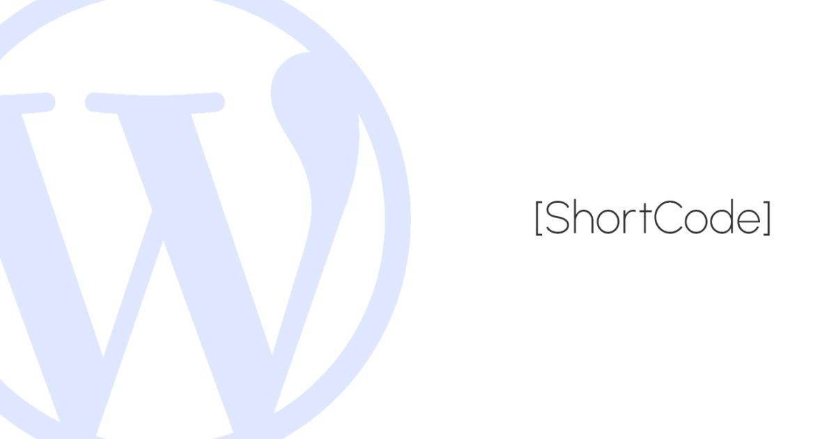 Shortcode WordPress